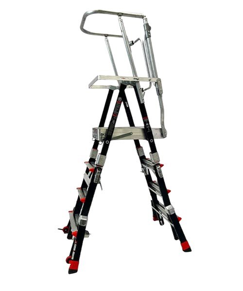 ANDAMIO UNIPERSONAL COMPACTO 380 FIBRA DE VIDRIO - Imagen 2